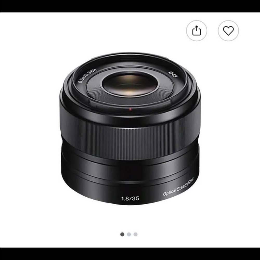 Unused Sony E-Mount 35mm f/1.8 Lens - Black / Not on sale - Picture 2 of 4